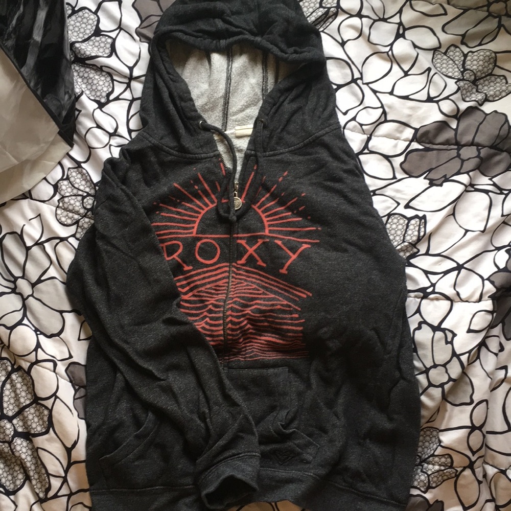Roxy zip up sweater